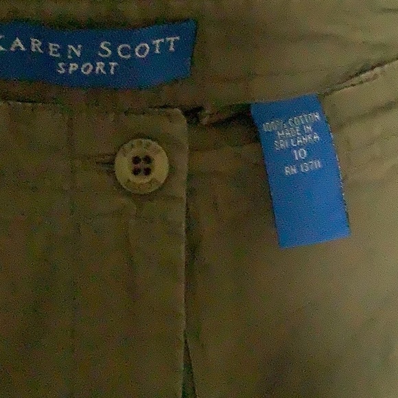 Karen Scott sport size 10 capris - Picture 4 of 7